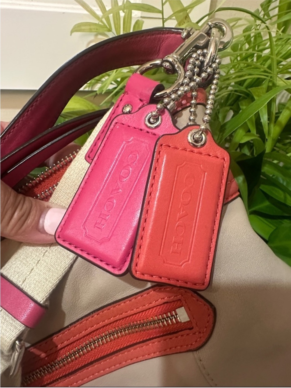Coach Daisy Leather Hobo or Convertible Tote - Picture 3 of 9